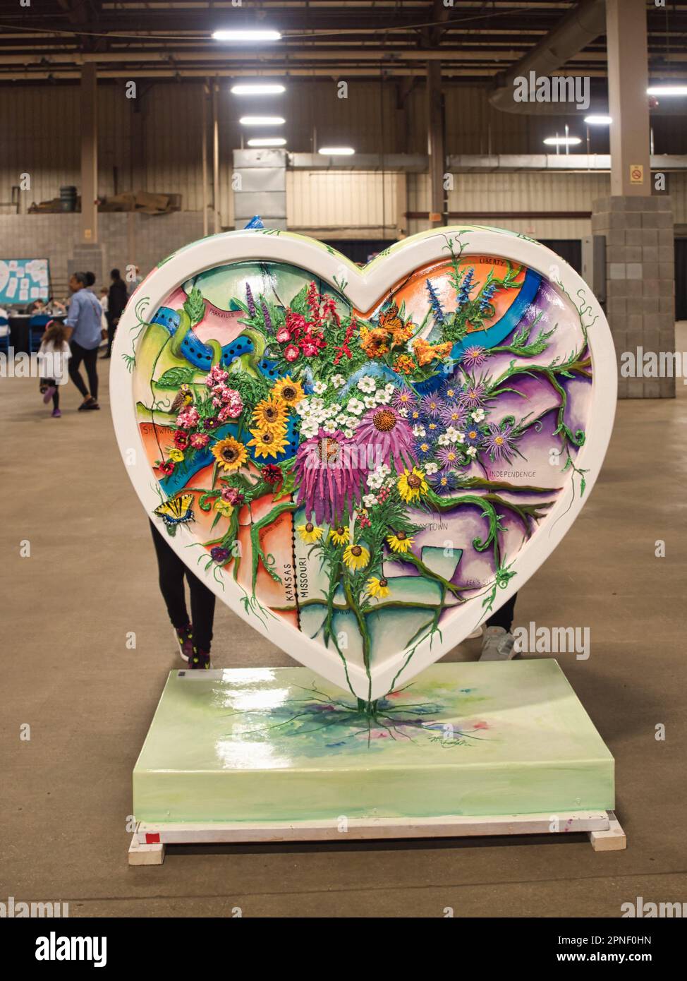 Kansas City, Missouri April 15, 2023 Parade of Hearts KC Unveiling