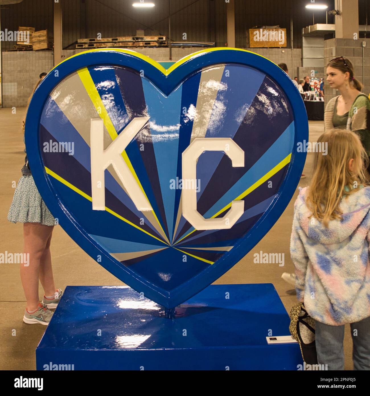 Kansas City, Missouri April 15, 2023 Parade of Hearts KC Unveiling