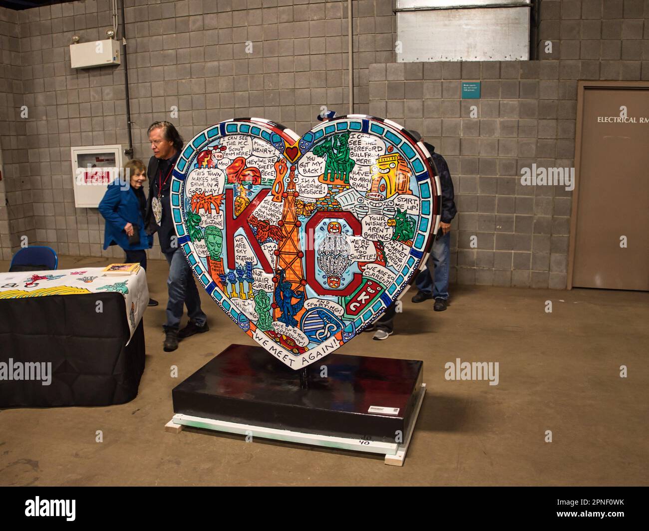 Kansas City, Missouri April 15, 2023 Parade of Hearts KC Unveiling