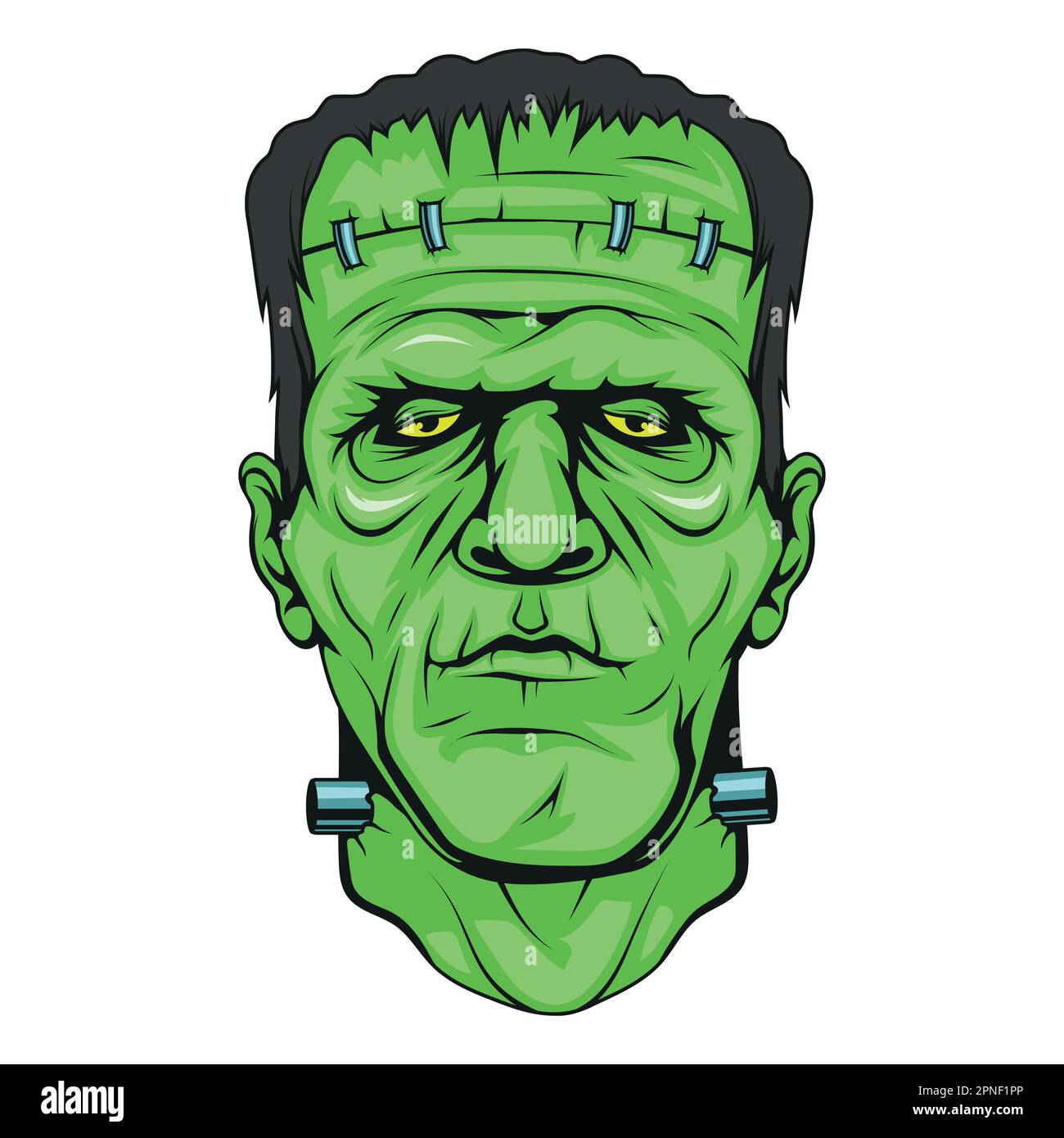 frankenstein monster drawing