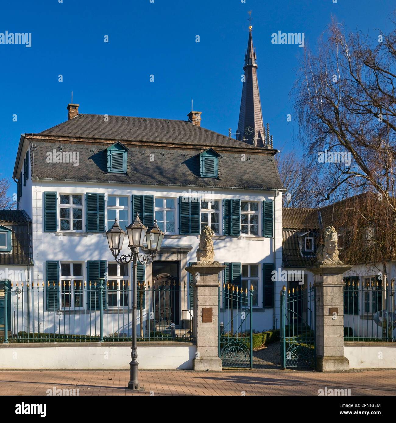 Spiess House, official residence, Germany, North Rhine-Westphalia, Lower Rhine, Erkelenz Stock Photo