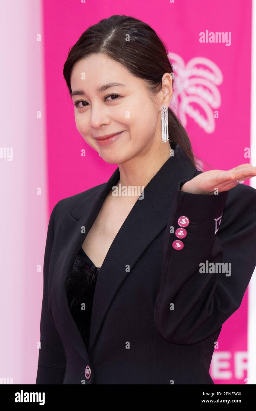Cannes, France. 19th Apr, 2023. Yang Hyang-ja attends during the 6th ...
