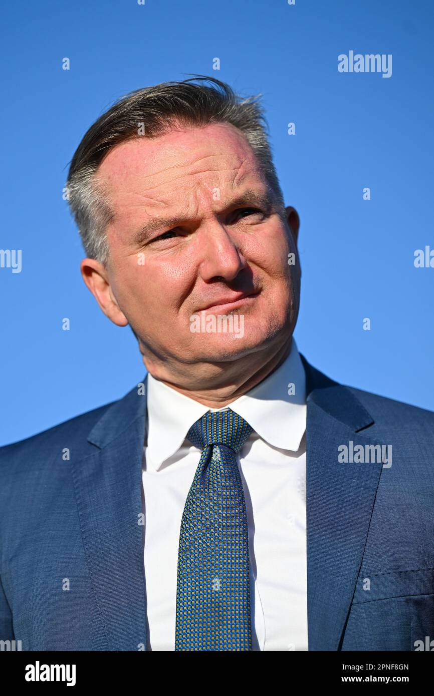 Australian Climate Change and Energy Minister Chris Bowen launches ...
