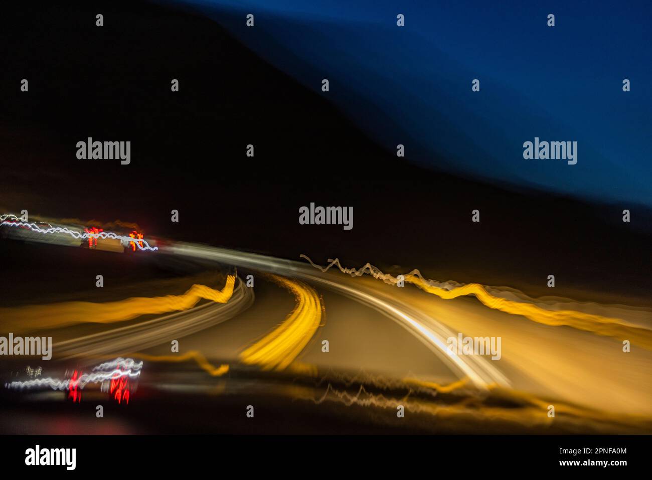 Long exposure on highway hi-res stock photography and images - Alamy
