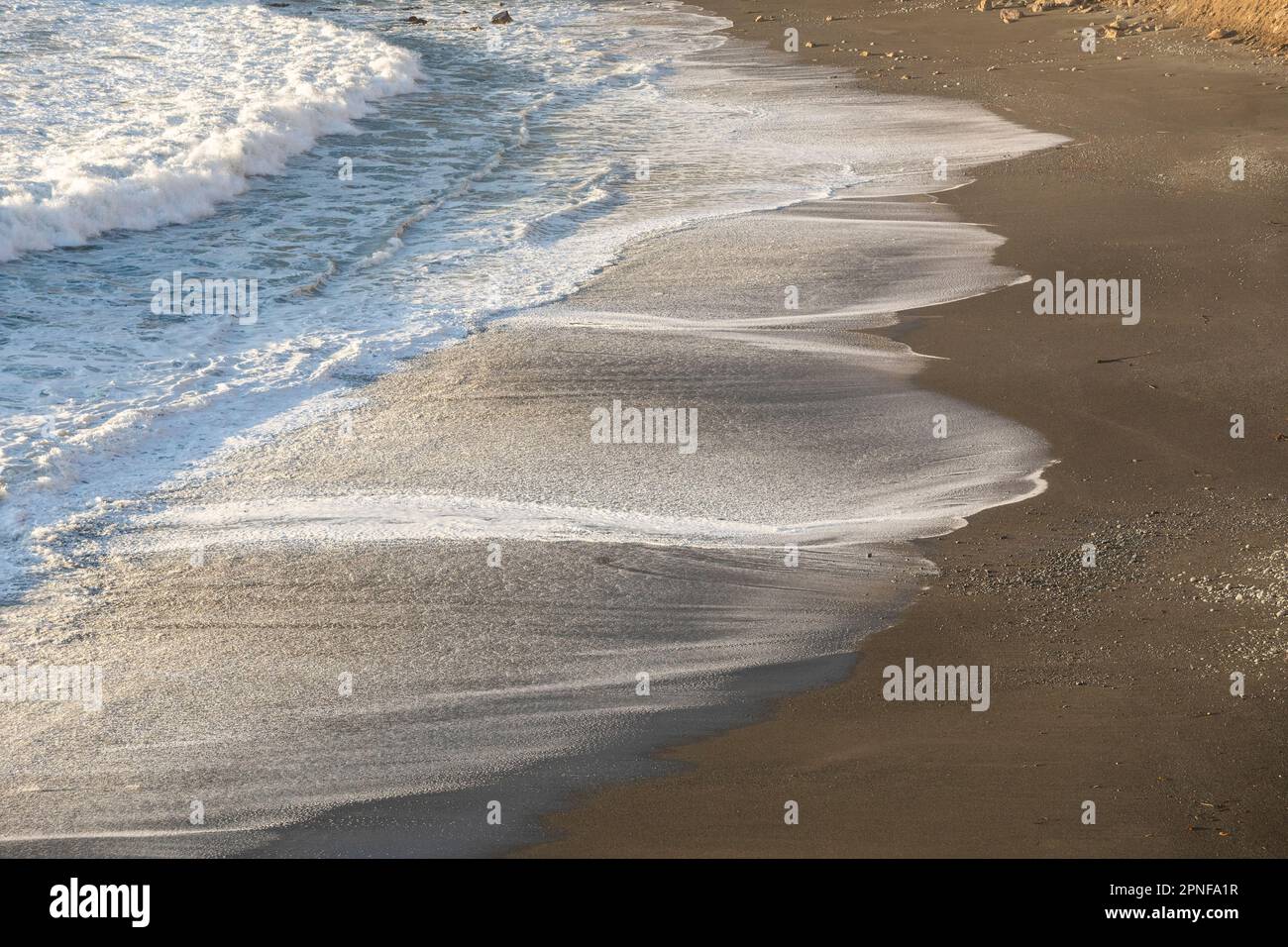 Erstaunlich Beach Waves Dauerhaft Bild