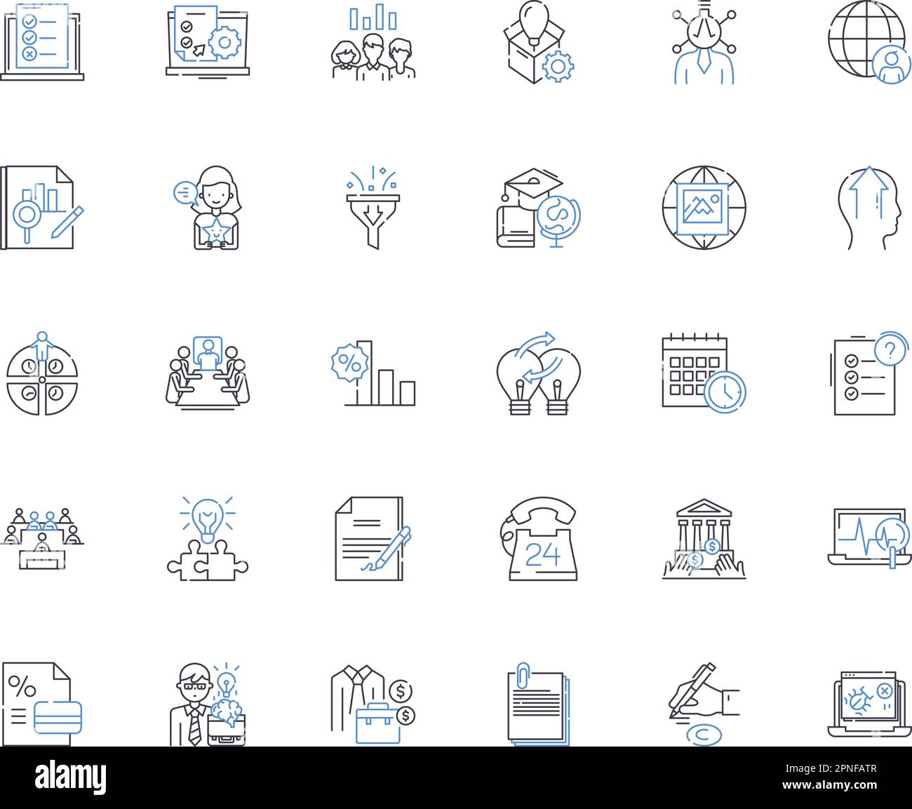 Workplace traditions line icons collection. Ritual, Etiquette, Protocol, Culture, Norms, Customs, Hierarchy vector and linear illustration. Formality Stock Vector