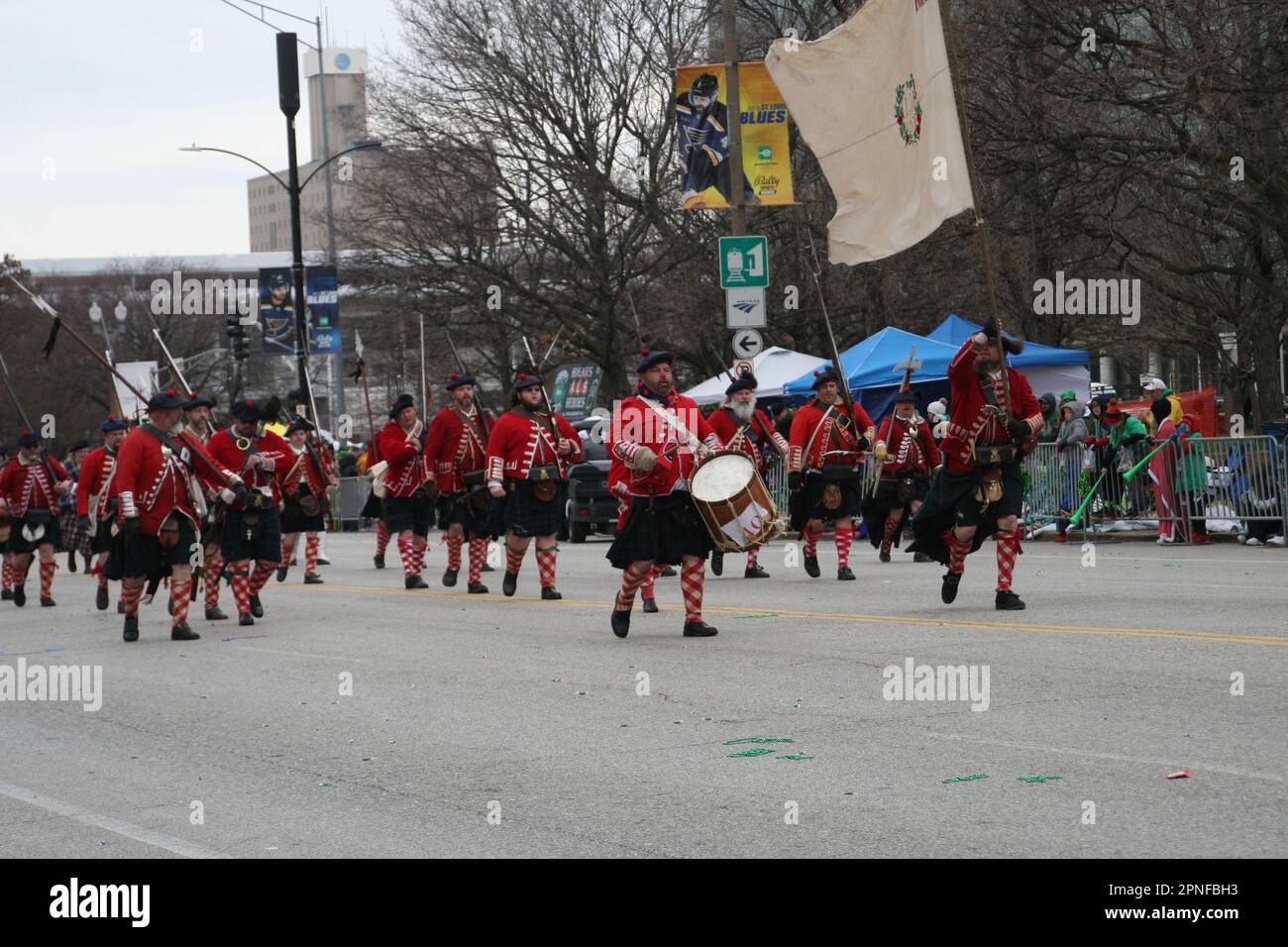 St. Louis St. Patrick's Day Parade 2023 in St. Louis, Missouri, USA