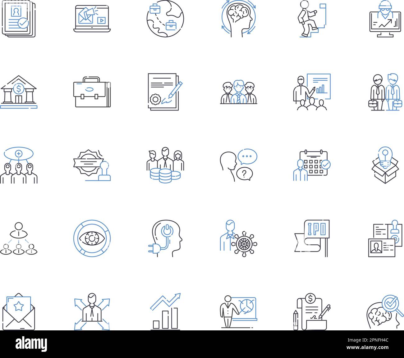 Consumer research line icons collection. Feedback, Insights, Analysis, Surveys, Demographics, Market, Behavior vector and linear illustration. Trends Stock Vector