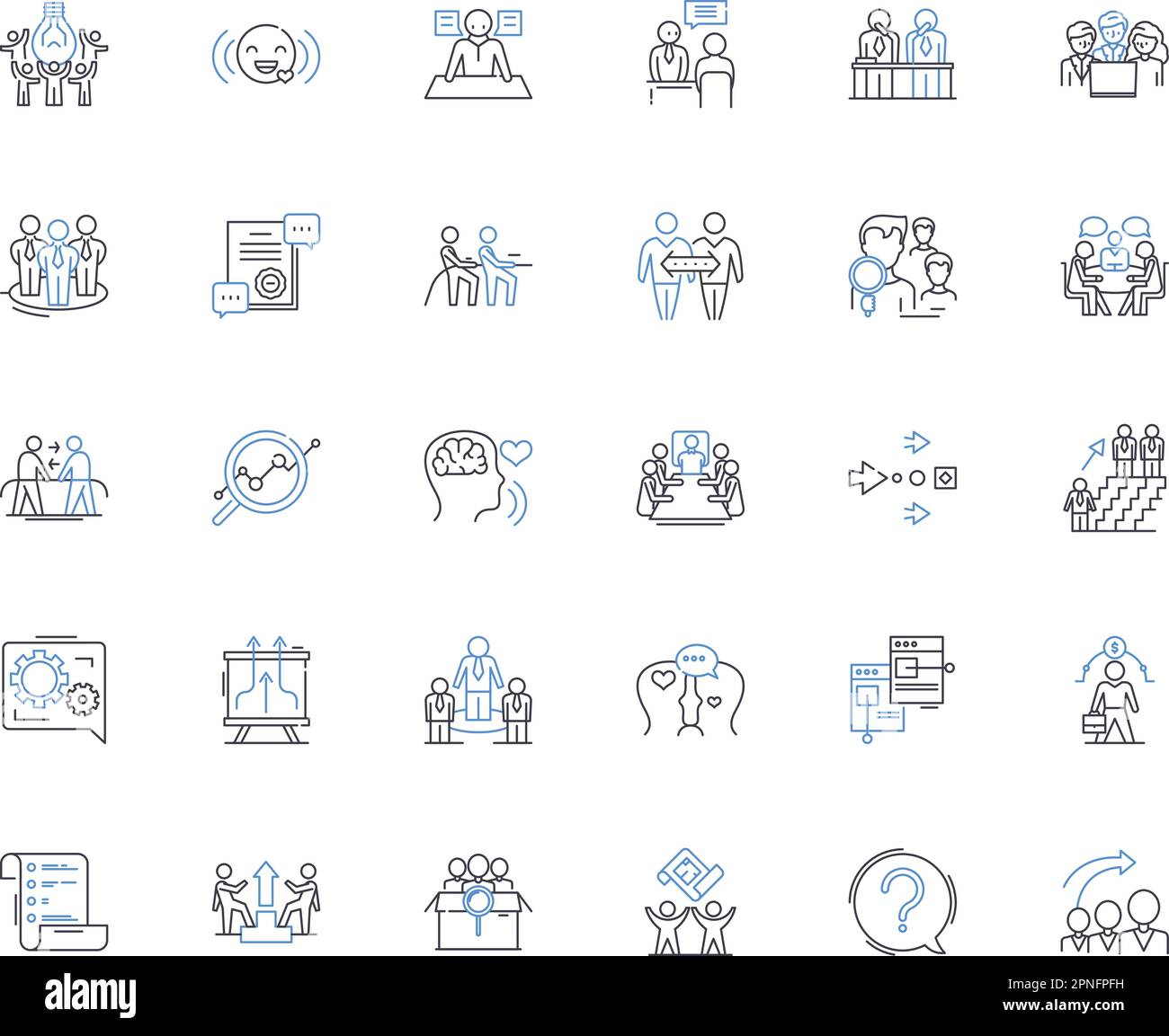Corporation line icons collection. Organization, Business, Company, Enterprise, Conglomerate, Industry, Corporation vector and linear illustration Stock Vector