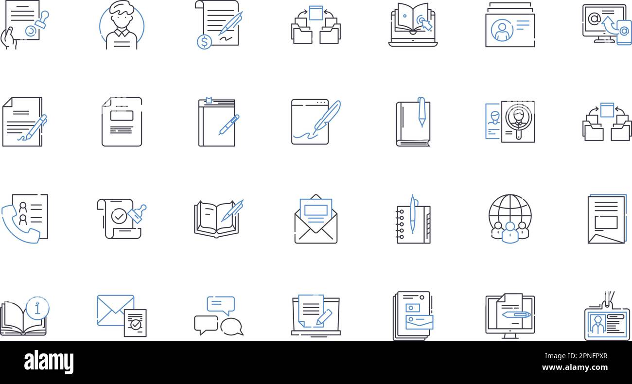 Multi-tasking line icons collection. Efficiency, Productivity, Juggling ...