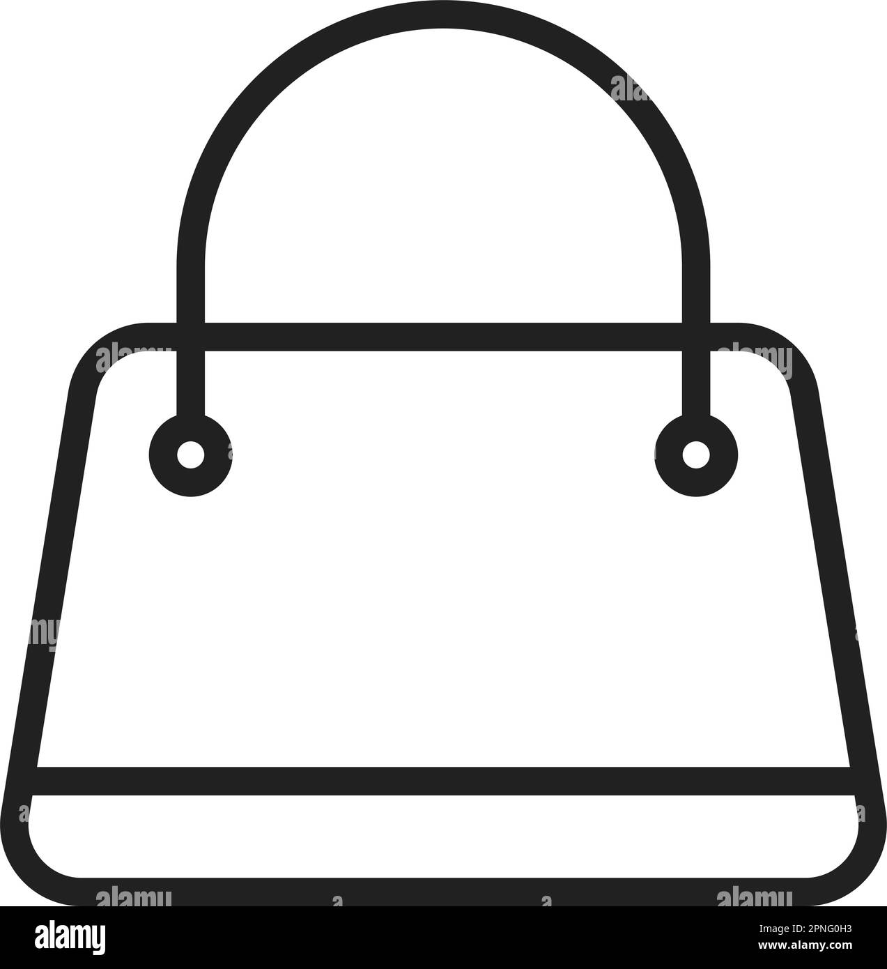 Shoulder Bag icon vector image. Suitable for mobile apps, web apps and print media. Stock Vector