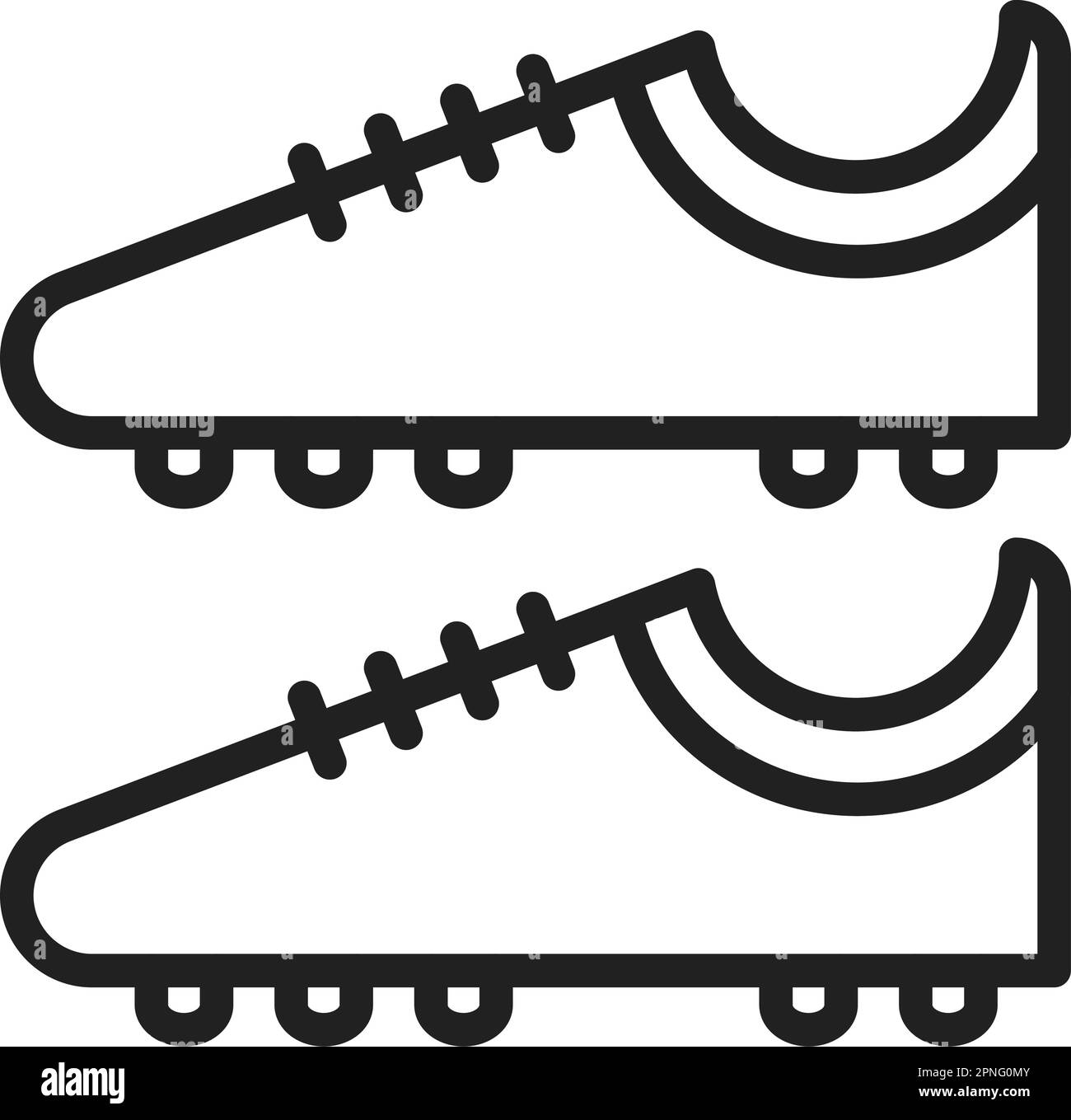 Soccer Boots icon vector image. Suitable for mobile apps, web apps and print media. Stock Vector