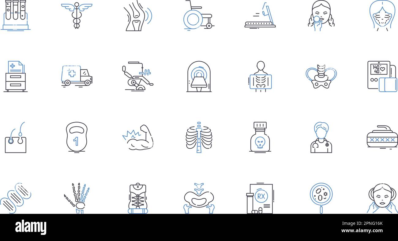 Training diet line icons collection. Nutrition, Mealplan, Discipline ...