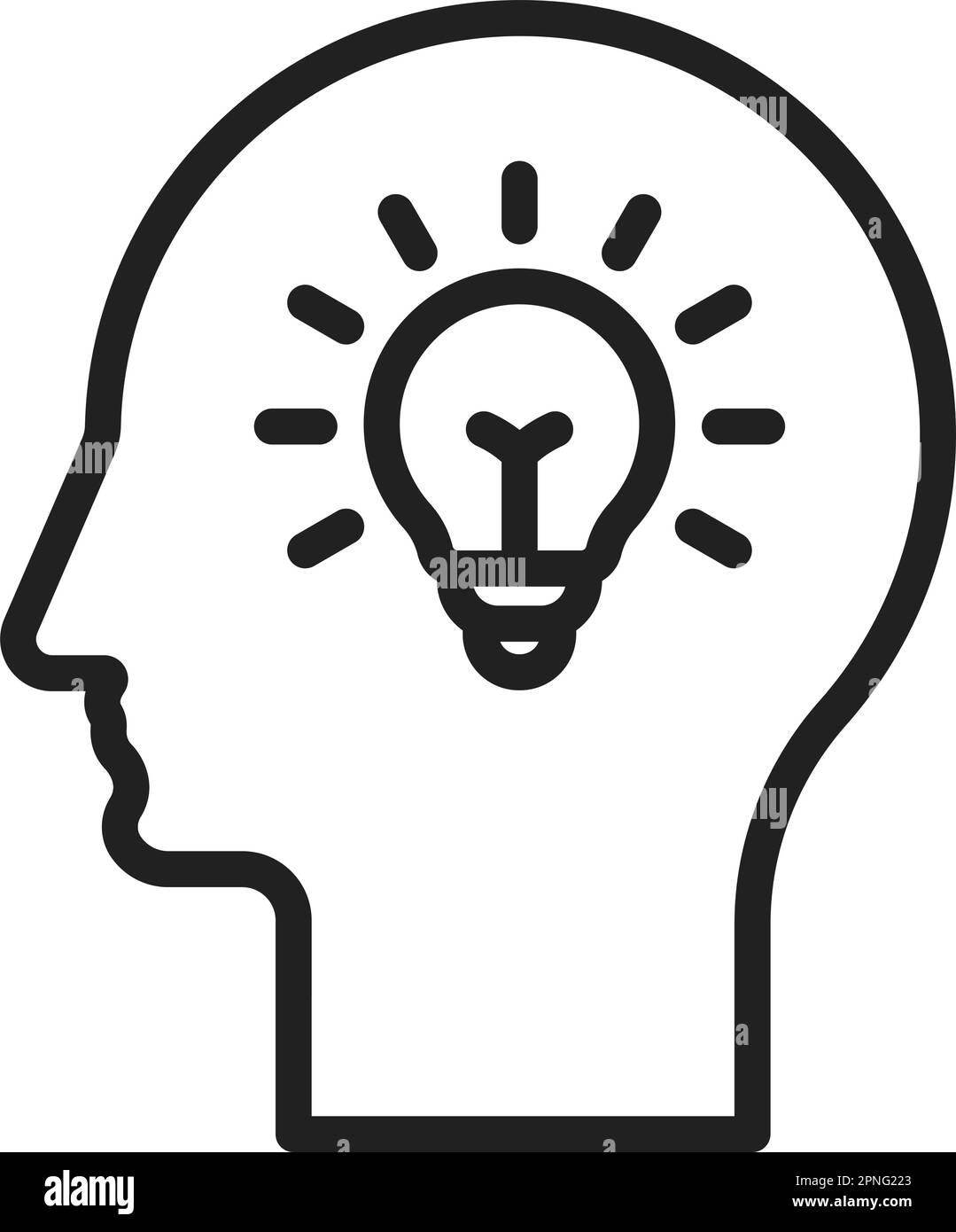 Visionary icon vector image. Suitable for mobile apps, web apps and print media. Stock Vector