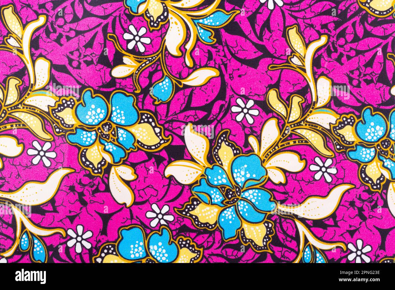 Batik design in Malaysian traditional concept. Stock Photo