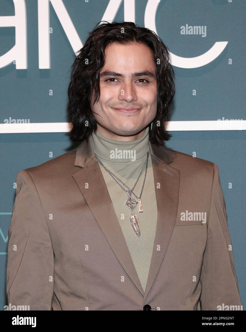 Kiowa Gordon attends the AMC Network 2023 Upfront at Jazz at Lincoln