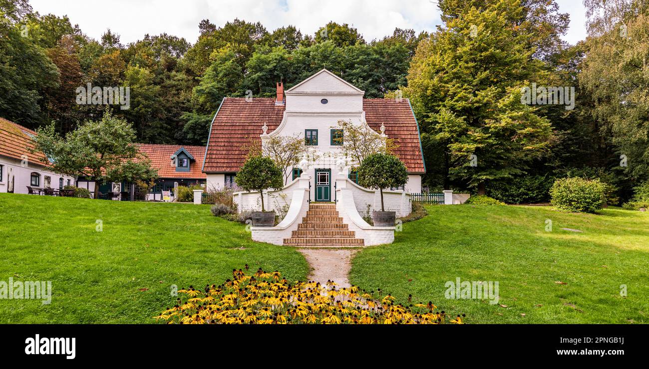 Heinrich Vogeler Museum at the Barkenhoff in the Worpswede Artists' Colony, Worpswede, Lower Saxony, Germany Stock Photo