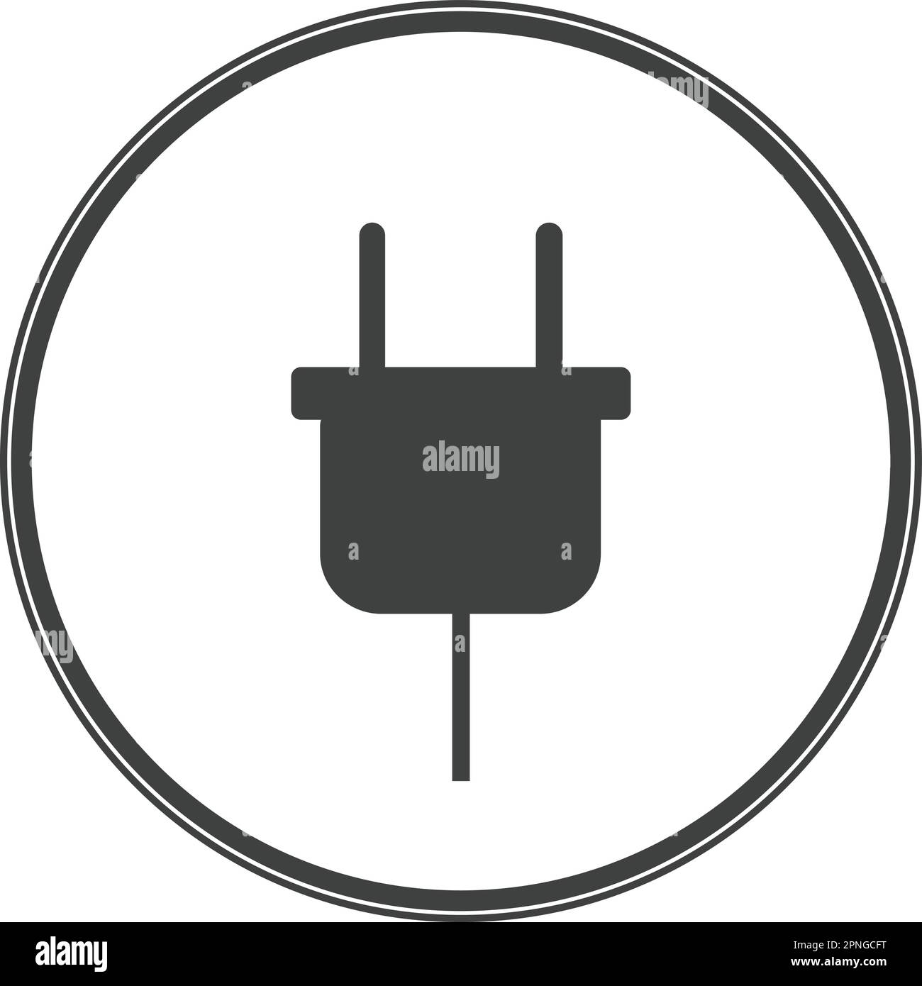 Power connector Black and White Stock Photos & Images Alamy