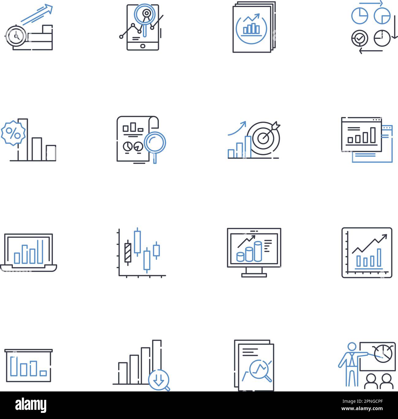 Inventories counts line icons collection. Accuracy, Barcoding, Audit, Cycle, Dashboard, Efficiency, Fraud vector and linear illustration. Inventory Stock Vector