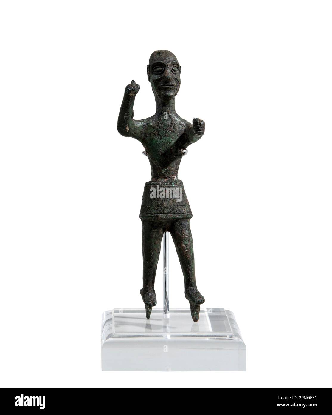 Bronze figurine of Baal, bronze age, 16th century BCE Stock Photo Alamy