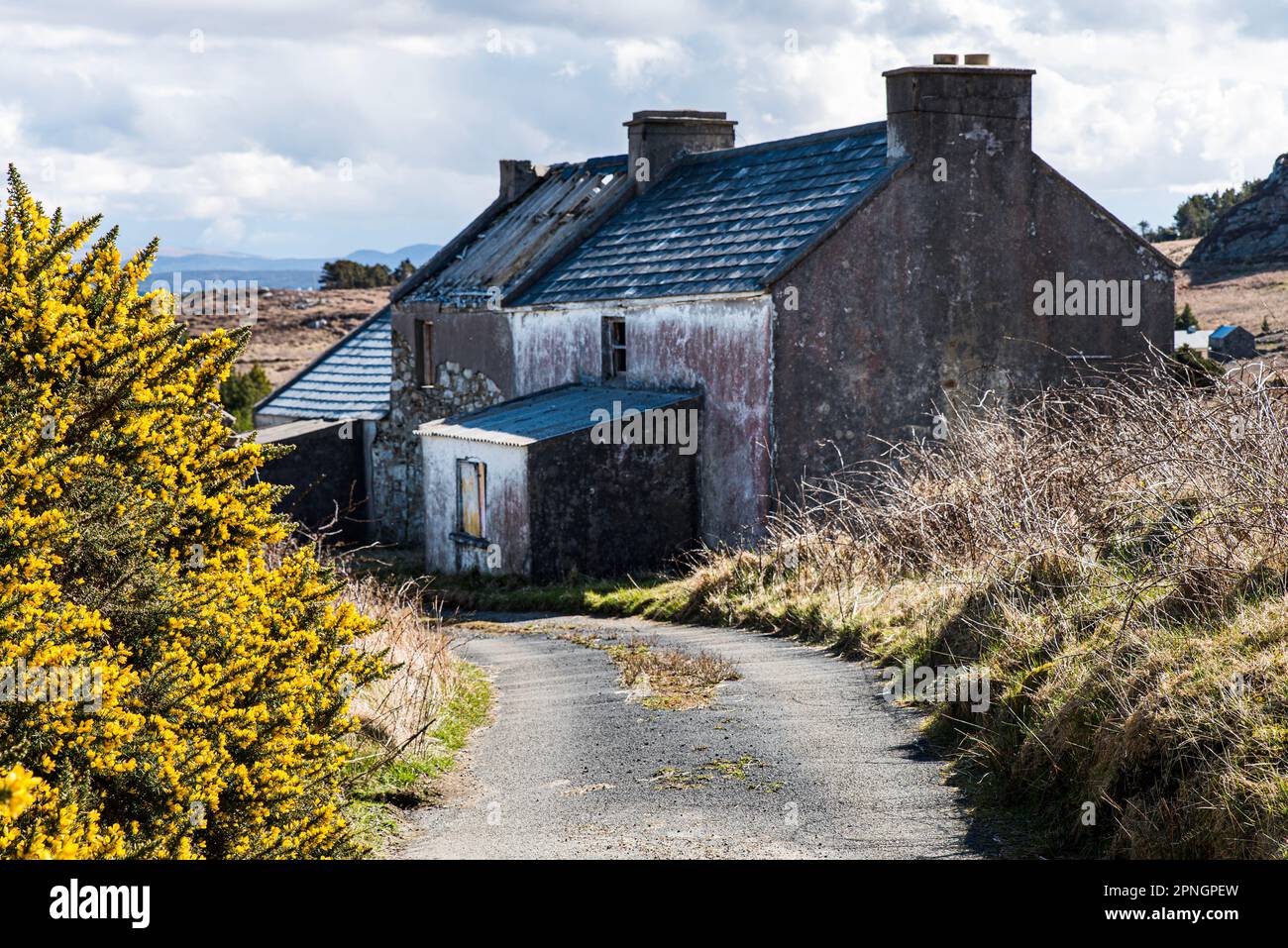 Abandoned property or house on Arranmore island, Republic of 