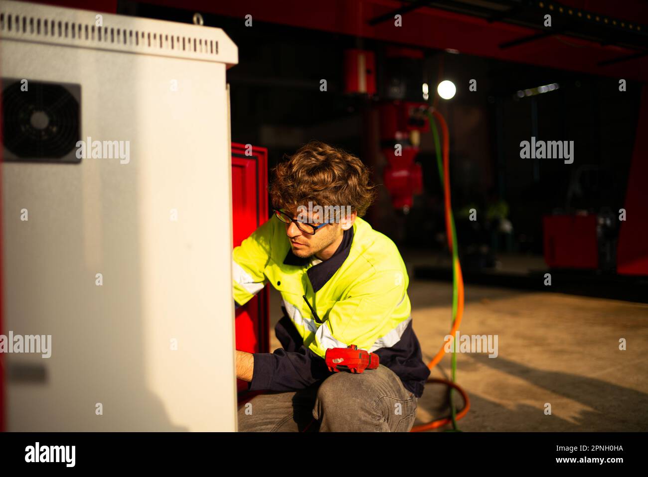 Robotic technician control automation works within accepted limits by ...