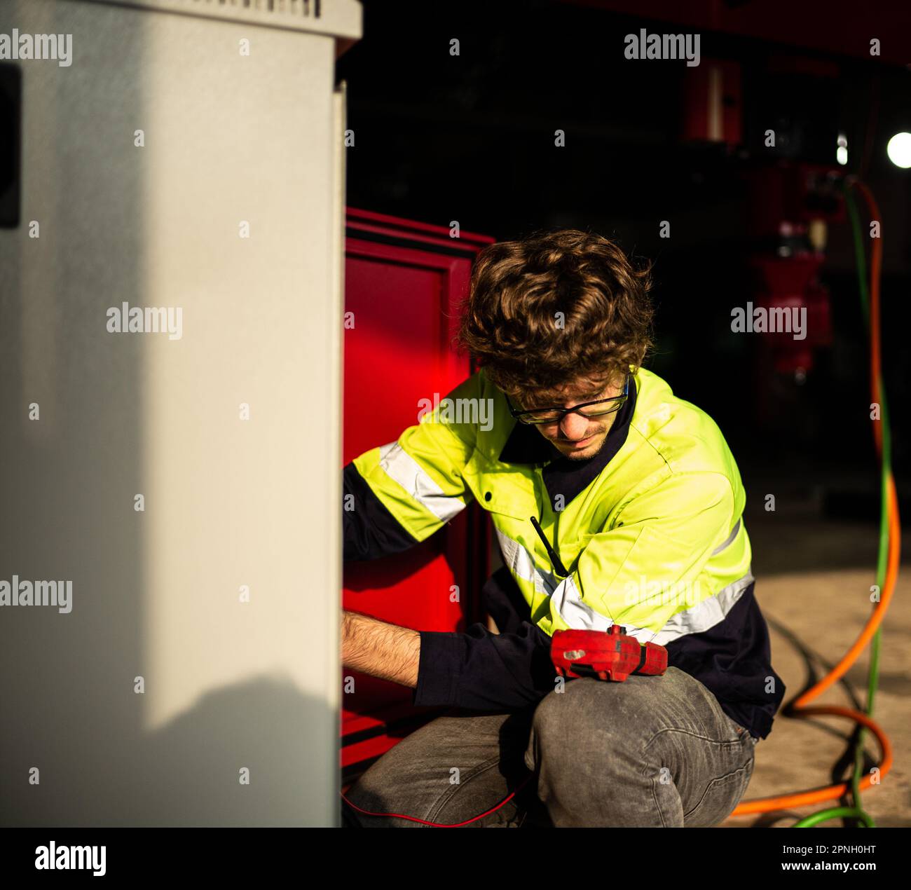 Robotic technician control automation works within accepted limits by ...