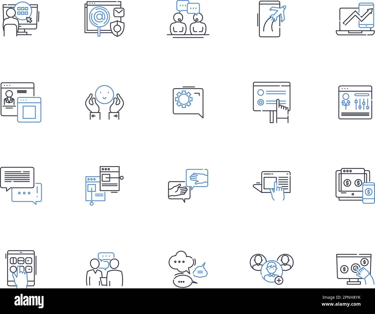 Facts line icons collection. Veracity, Accuracy, Certainty, Reality, Authenticity, Trusrthiness, Precision vector and linear illustration. Validity Stock Vector