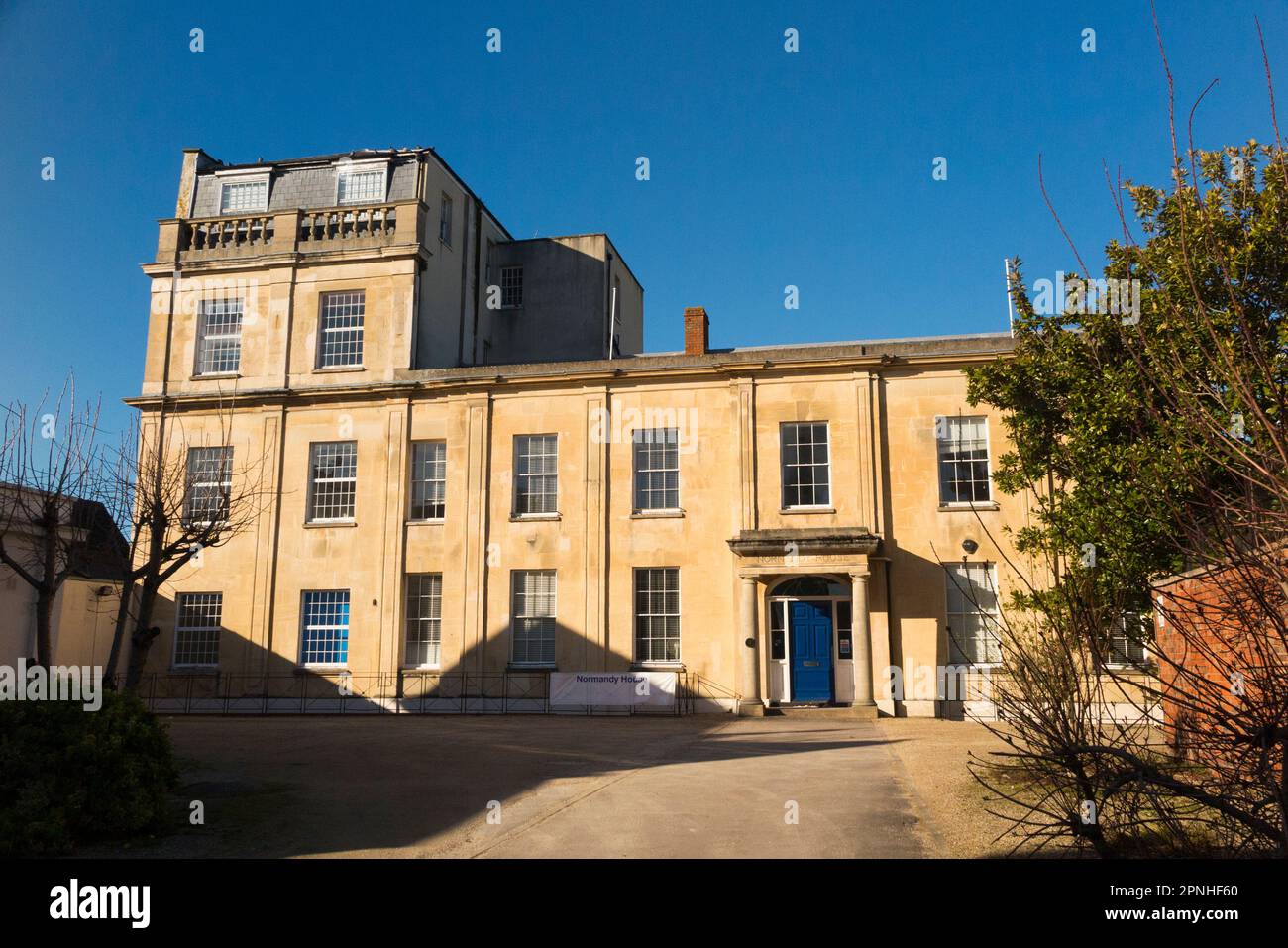 Normandy House, Cheltenham, situated on the High Street, circa 1830s