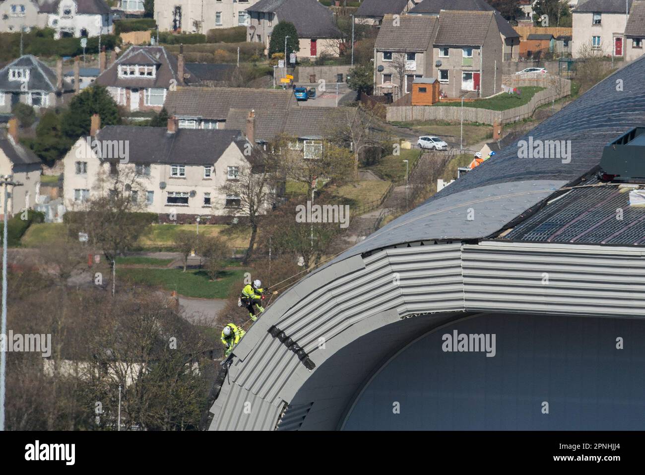 The recently opened rubbish incinerator in Aberdeen Scotland Stock