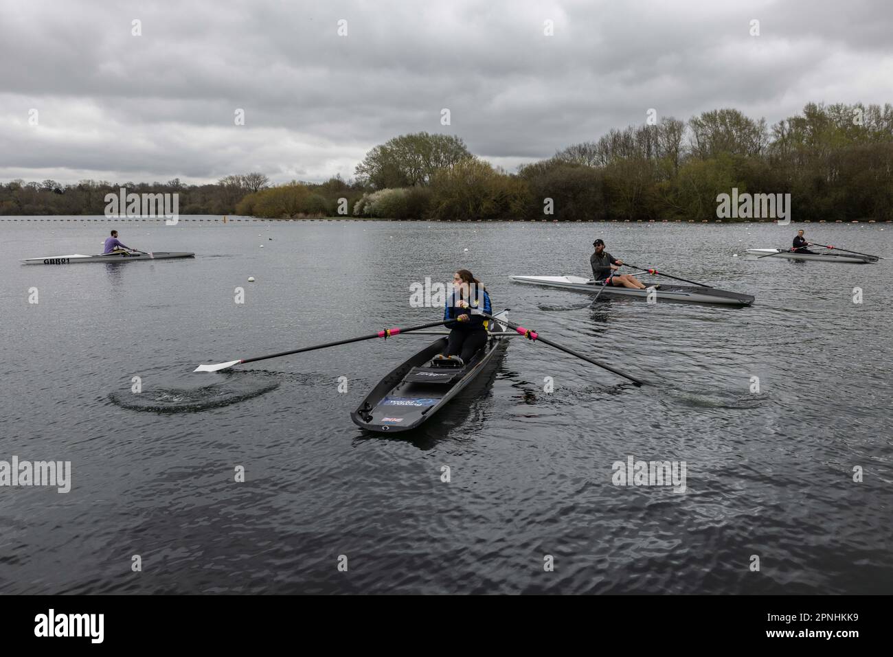 Great BritainÕs Beach Rowing classes at Redgrave and Pinsent Rowing