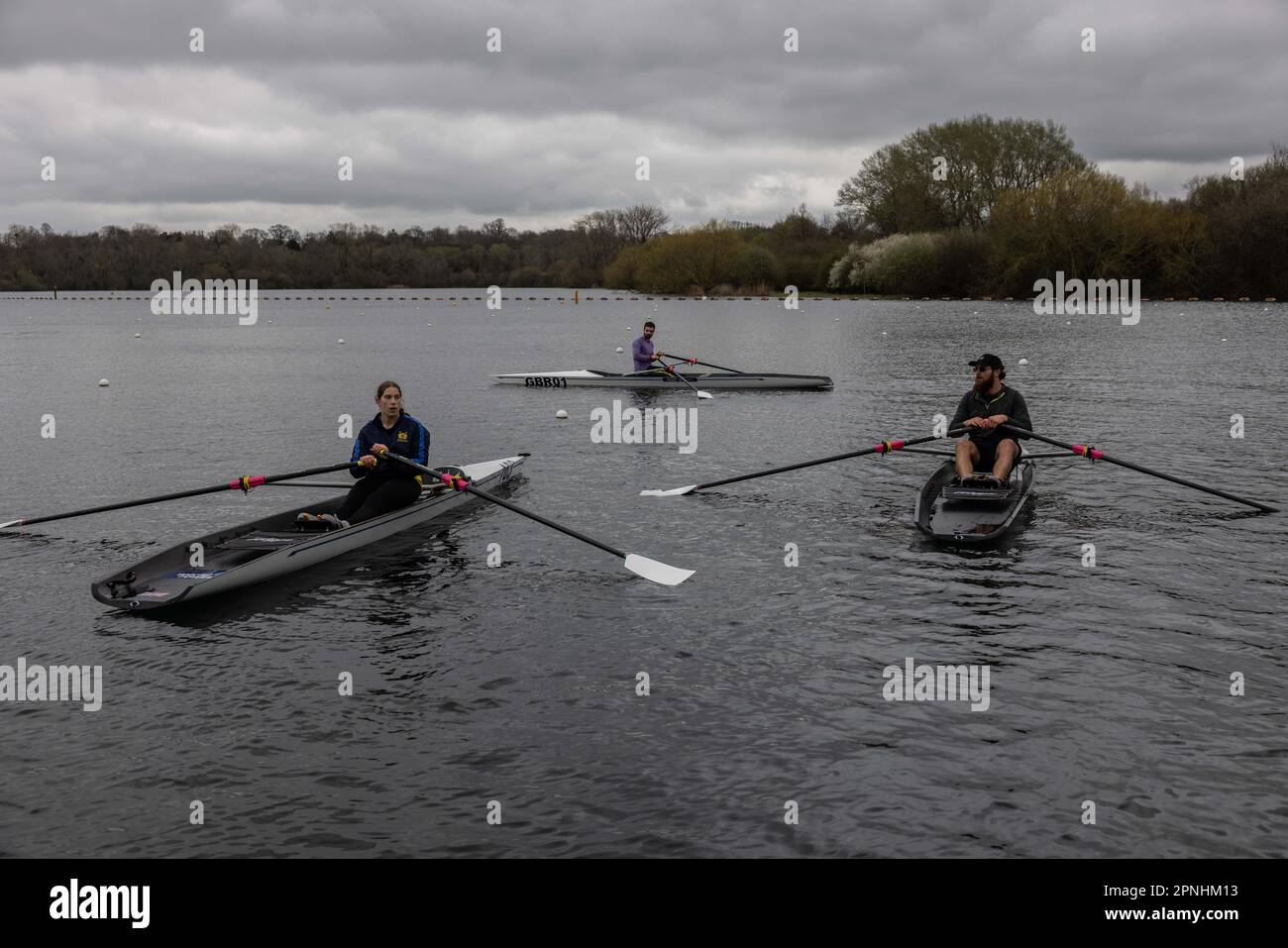 Great BritainÕs Beach Rowing classes at Redgrave and Pinsent Rowing
