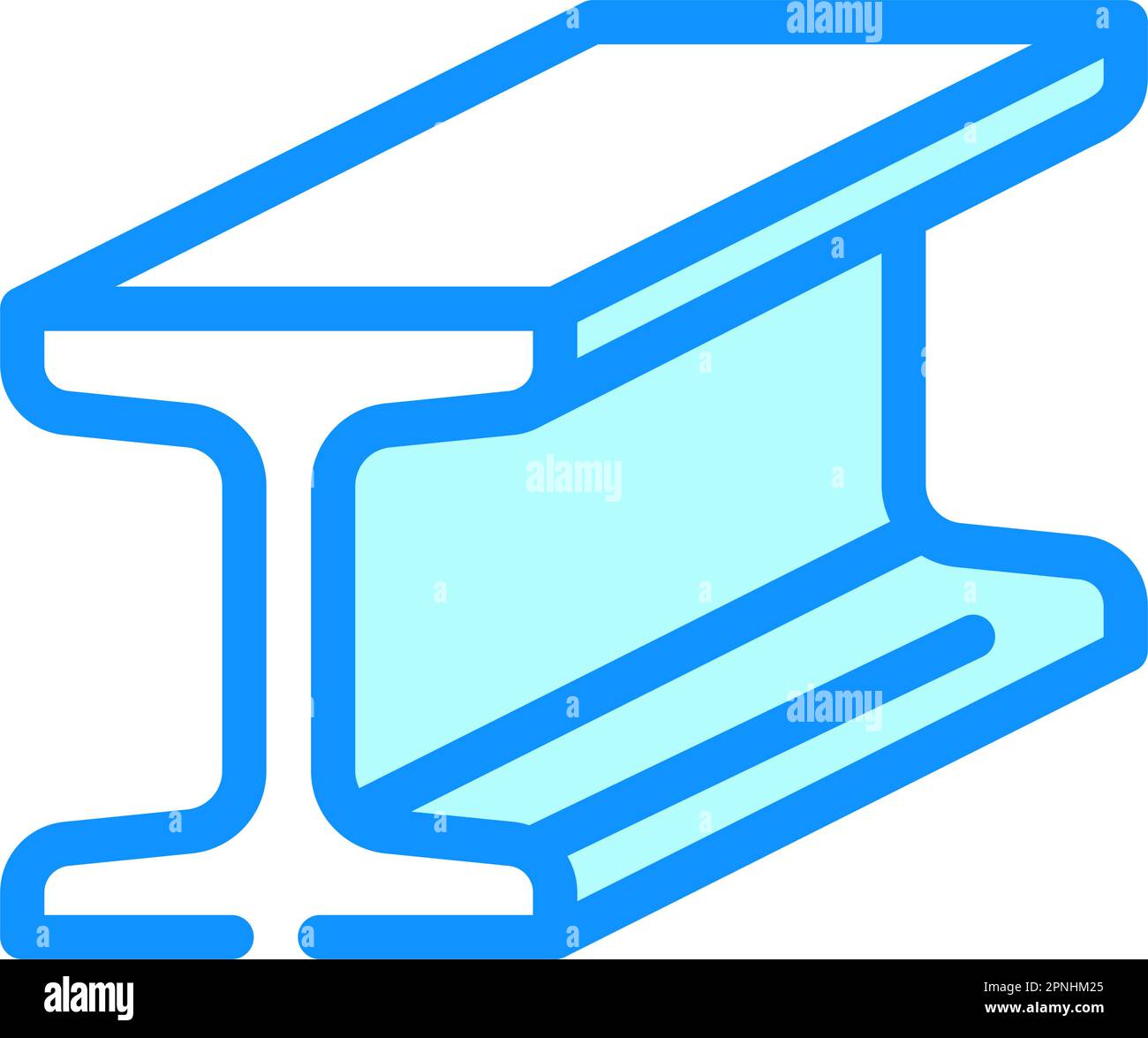 section steel production color icon vector illustration Stock Vector