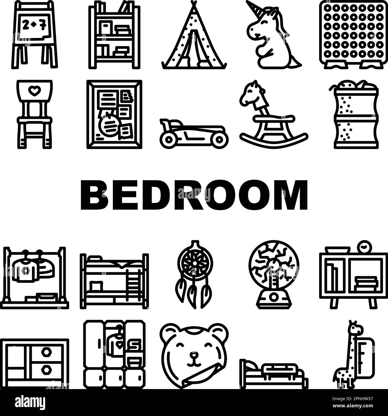 Child bedroom boy blue Black and White Stock Photos & Images Alamy