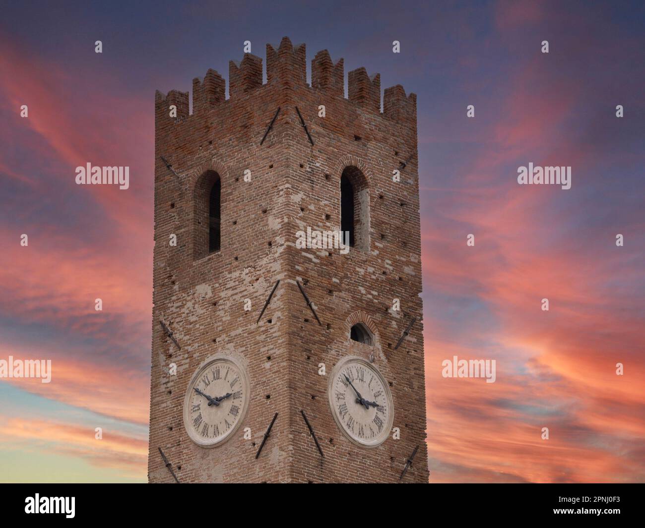 Noli medieval tower village hi-res stock photography and images - Alamy