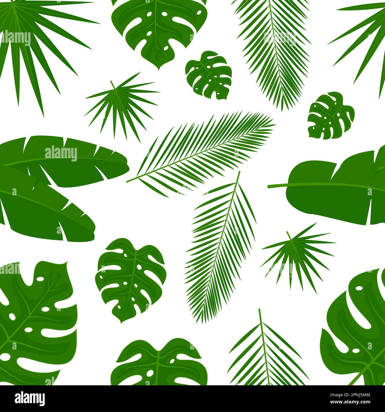 Tropical pattren background Stock Vector
