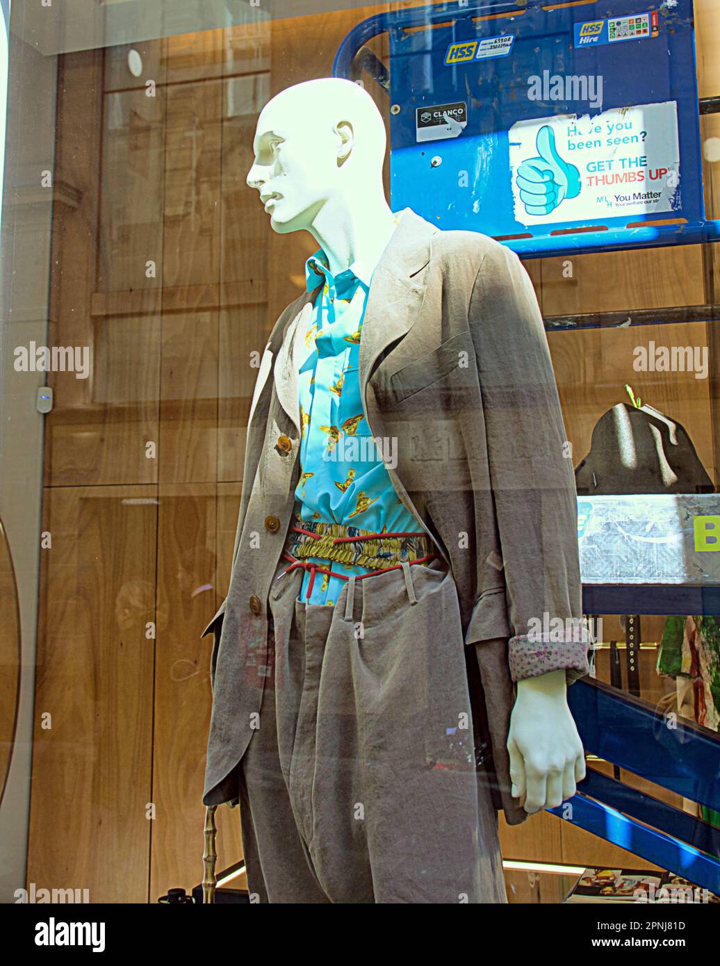 Vivienne Westwood designs iconic fashion Glasgow, Scotland, UK Stock ...