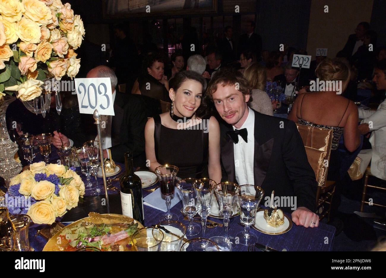 '76th Academy Awards' February 29, 2004 Liv Tyler, husband Royston Langdon  © 2004 A.M.P.A.S. Stock Photo