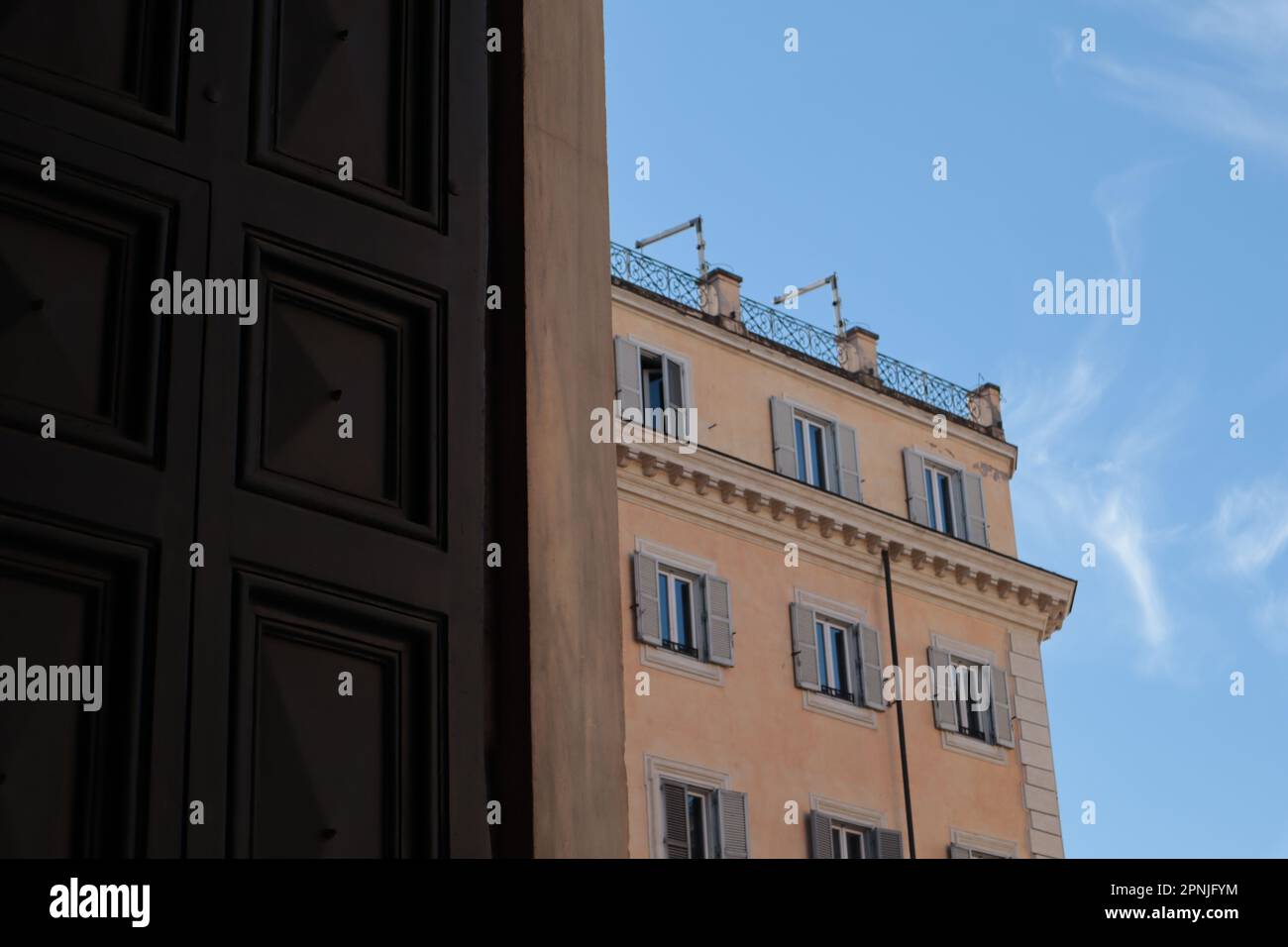 italy city centre architecture Stock Photo