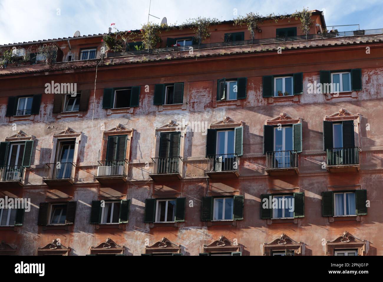 italy city centre architecture Stock Photo - Alamy