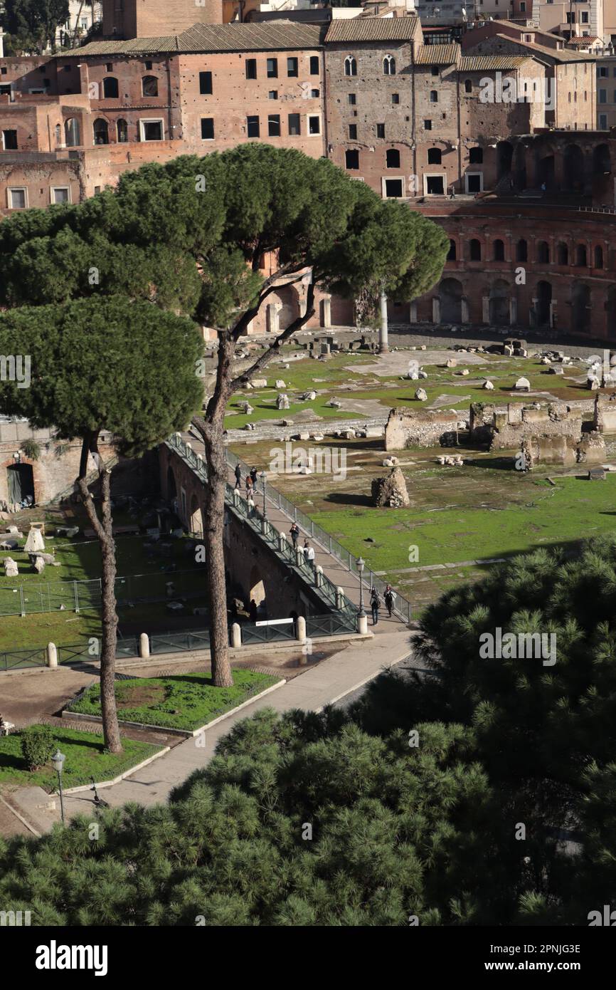 Rome city centre Stock Photo