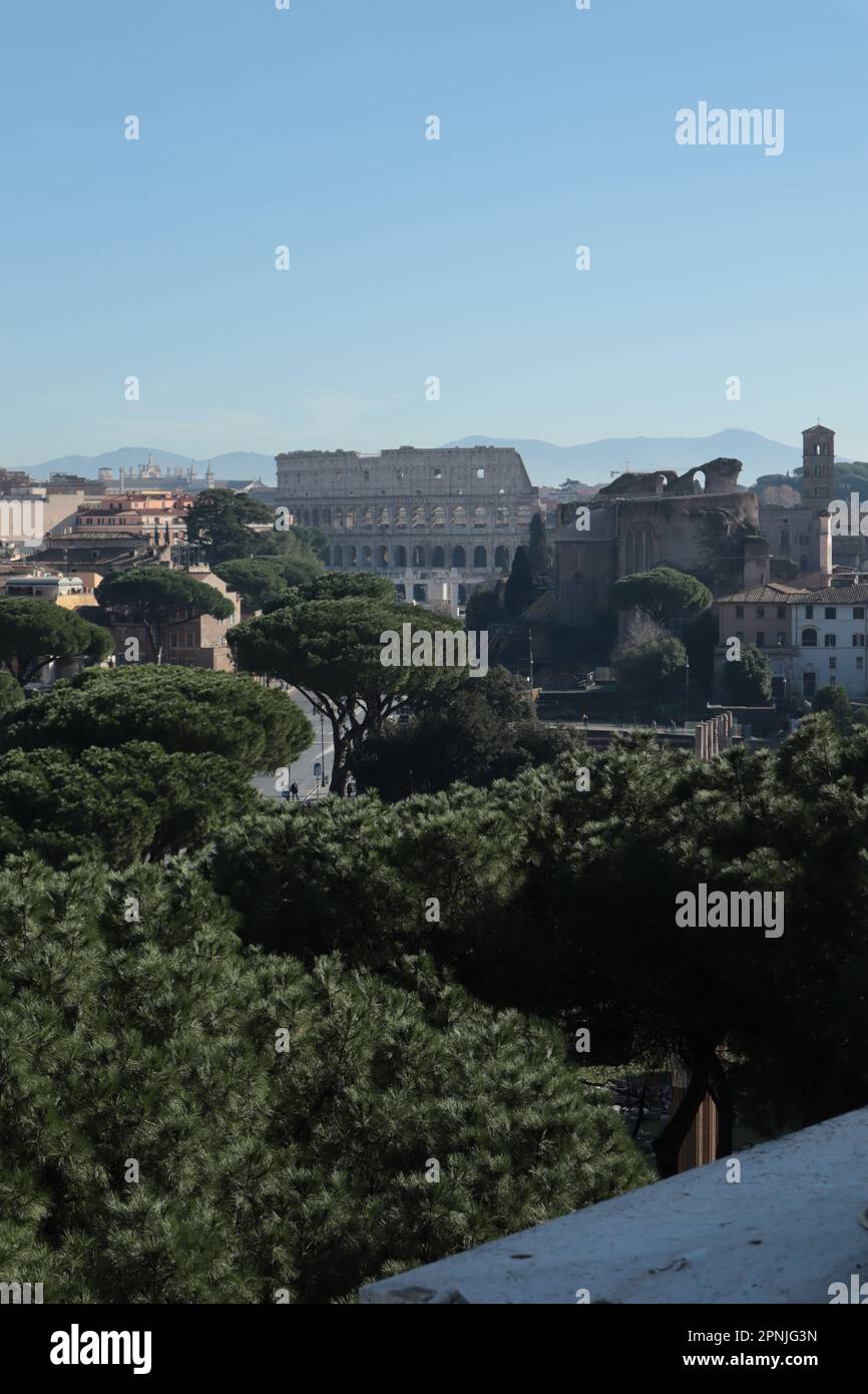 Rome city centre Stock Photo