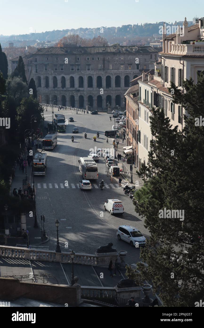 Rome city centre Stock Photo
