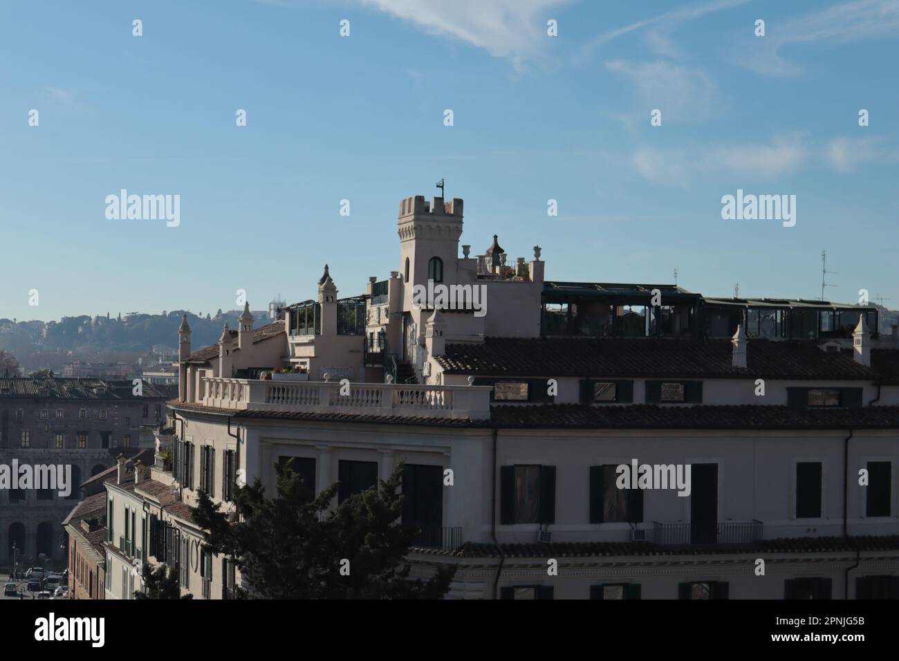 Rome city centre Stock Photo