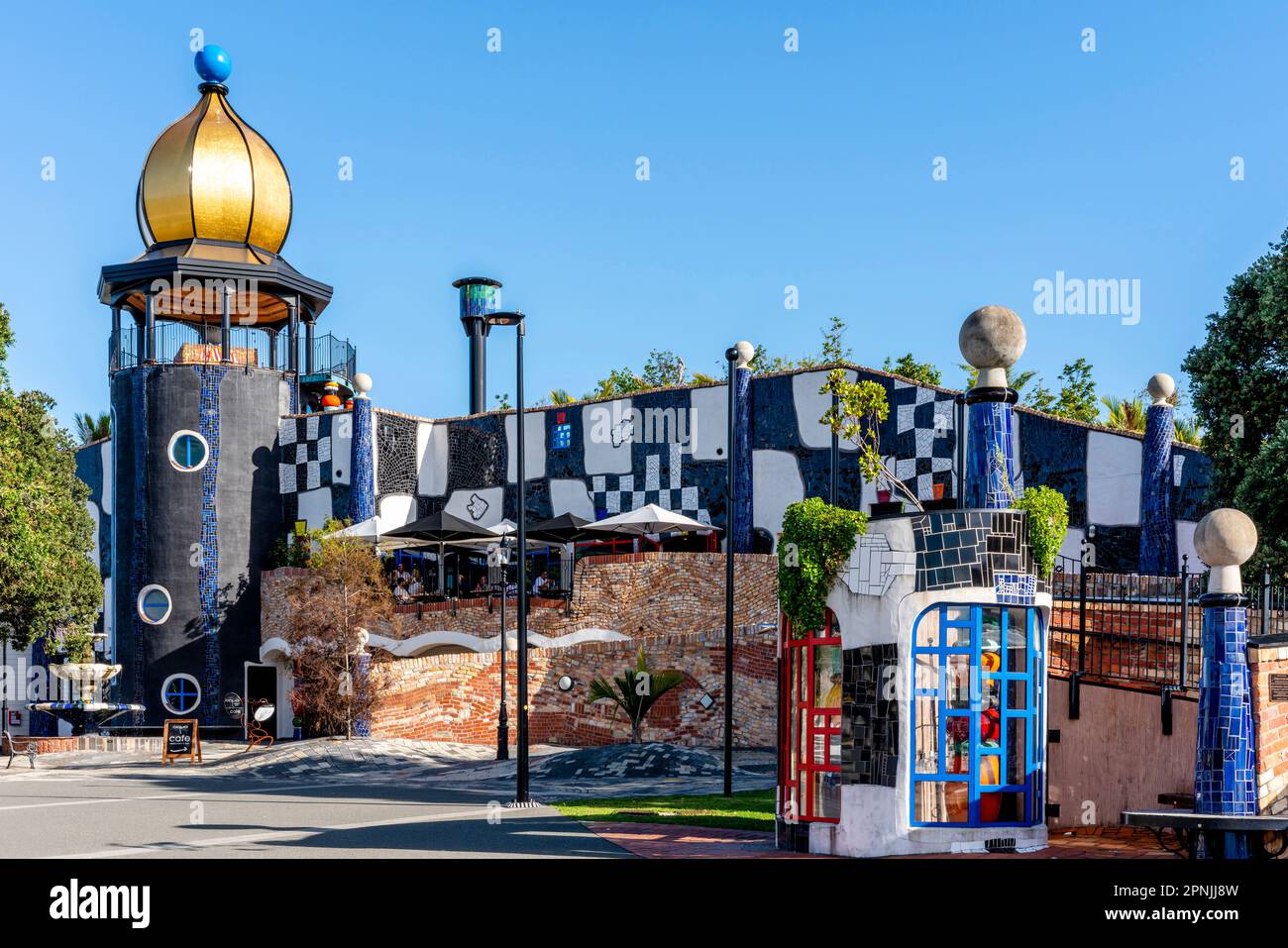 Hundertwasser museum new zealand hi-res stock photography and images ...