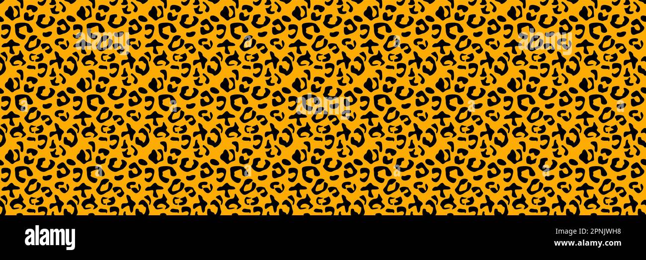 Print leopard skin pattern. Fashion seamless texture background. Vector ...