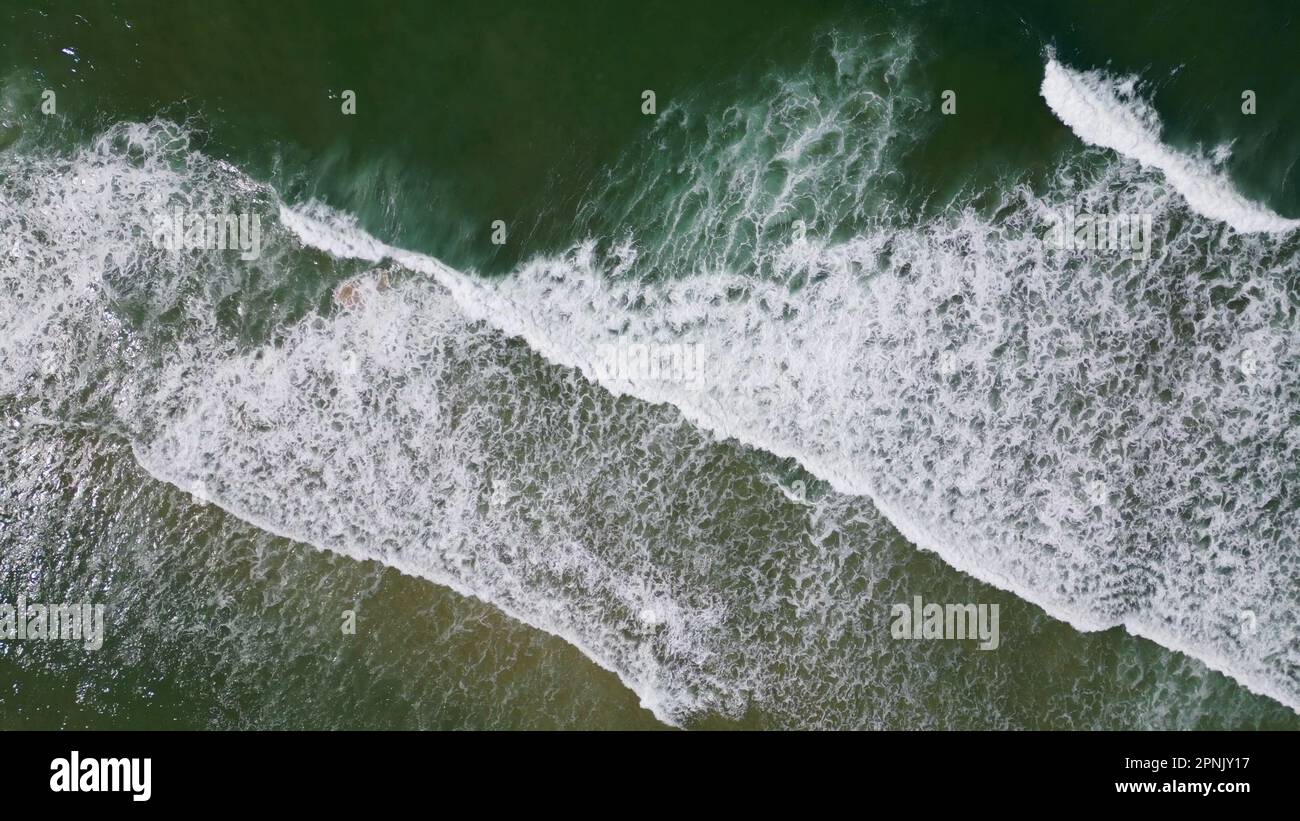 Aerial video beauty on beach hi-res stock photography and images - Alamy