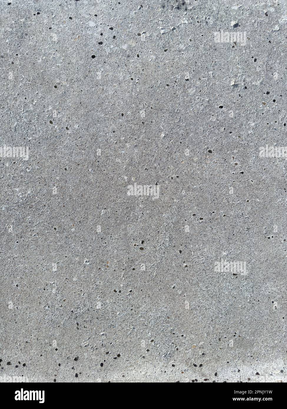 Gray grey anthracite rustic bright concrete stone cement texture background banner. Stock Photo