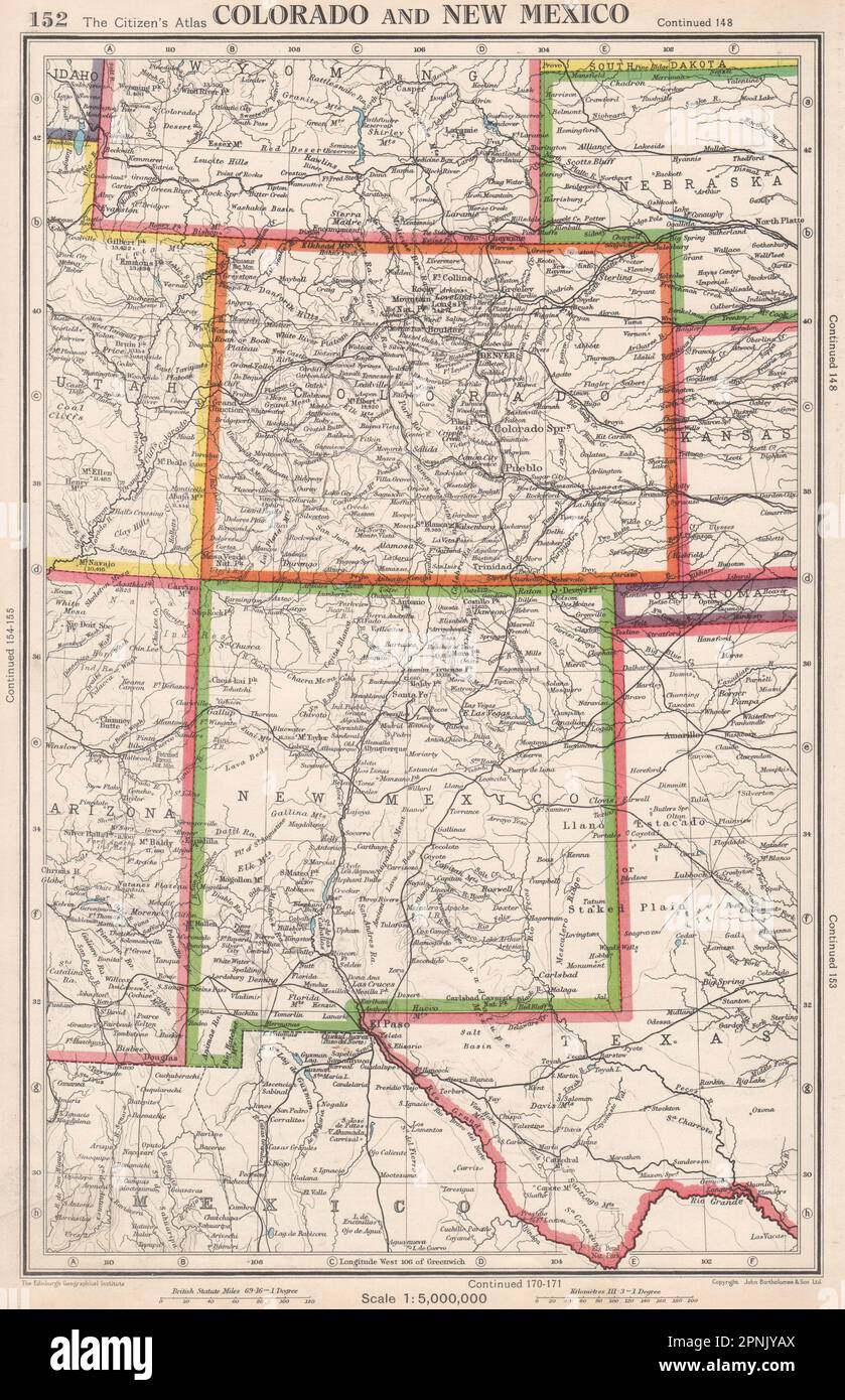Mapa O Colorado Historic Map Pictorial Map And Directory Of Northern