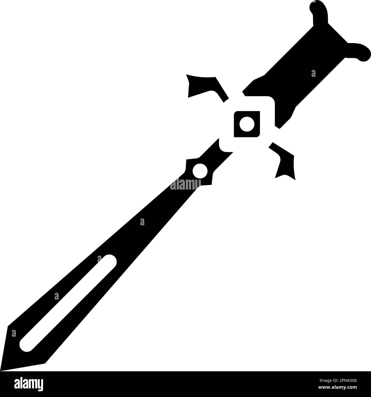 weapon toy baby glyph icon vector illustration Stock Vector Image & Art ...